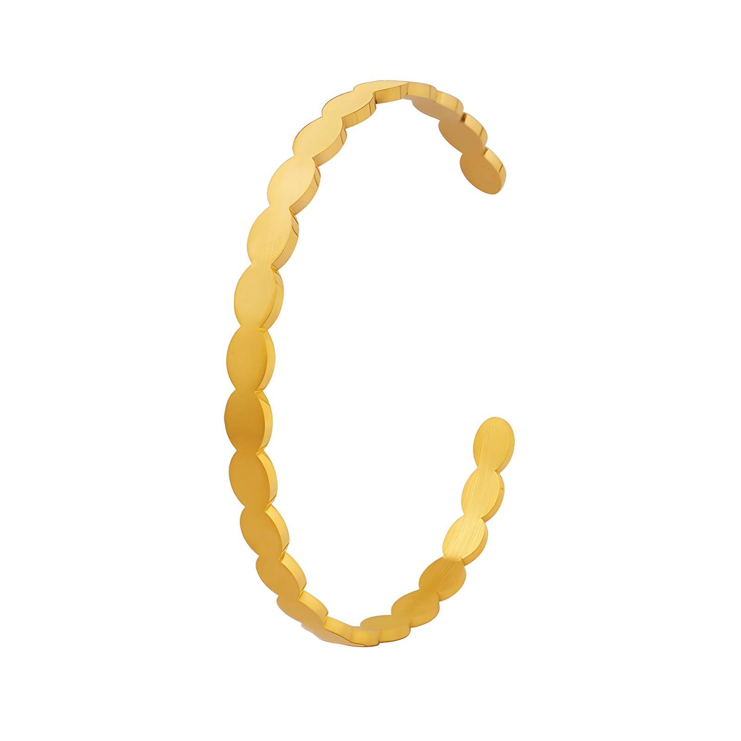 18K gold plated - Open Bracelet