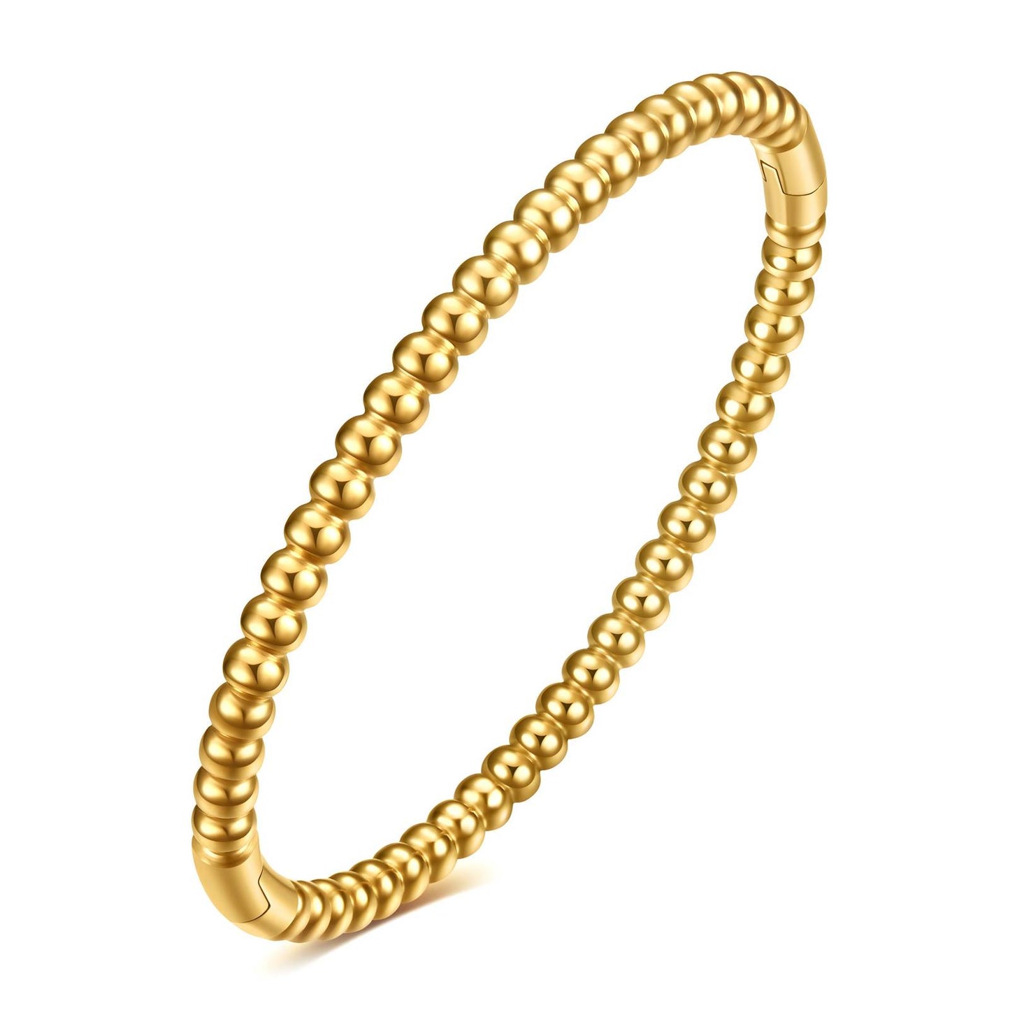 18K gold plated Stainless steel - Bubble Bracelet