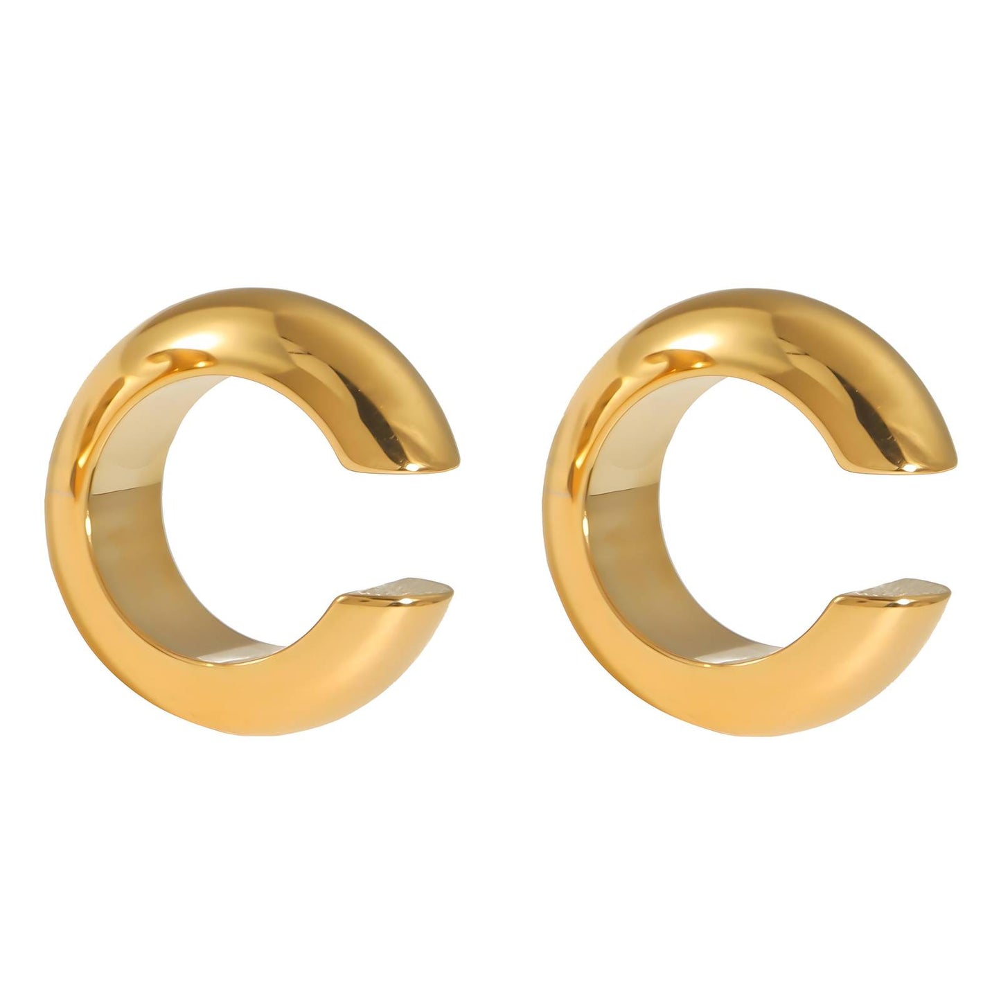 18K gold plated - Ear cuffs